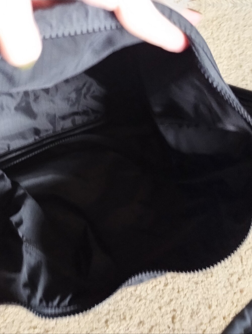 BAGGU Nylon Shoulder Bag - Black - Picture 4 of 7